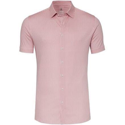 Desoto Overhemd Essential Stripe Kent Collar Rood / male