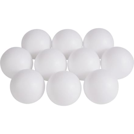 VBS Piepschuim bal, Ø 8 cm, 10 stuks