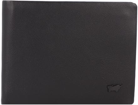 Braun Buffel Hannes Portemonnee Heren - Billfold - RIFD - Leer - Zwart