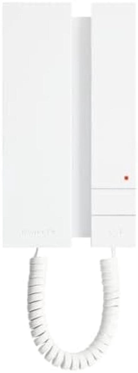 Mini Intercom - Deurcommunicatie Systeem - Veilig Thuis - Twee Knoppen - 103 x 190 x 30 mm - Wit