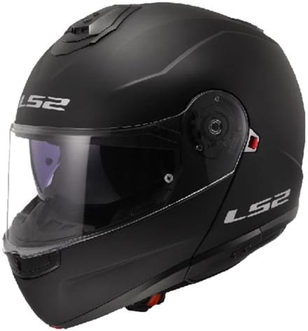 LS2 FF908 Strobe II Mat Zwart 06 Systeemhelm - Helm