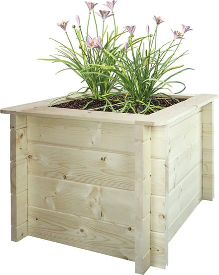 Timbela M617-1 - Houten buitenmoestuin - 58x58xH46 cm