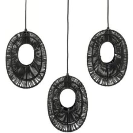 Furnilux Pendant lamp ovo cluster rectangular - 13x66x132 cm