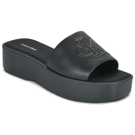 Sandalen met sleehak Calvin Klein Jeans FLATF SNDL LTH MG