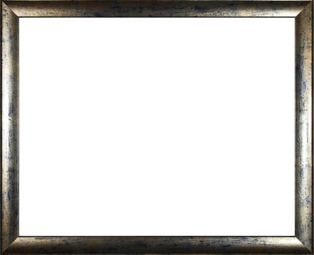 Colorado MDF fotolijst 20x45 cm, blauw, goud gevlekt