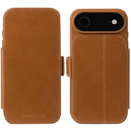 dbramante1928 Copenhagen Bookcase geschikt voor Apple iPhone Air - Tan
