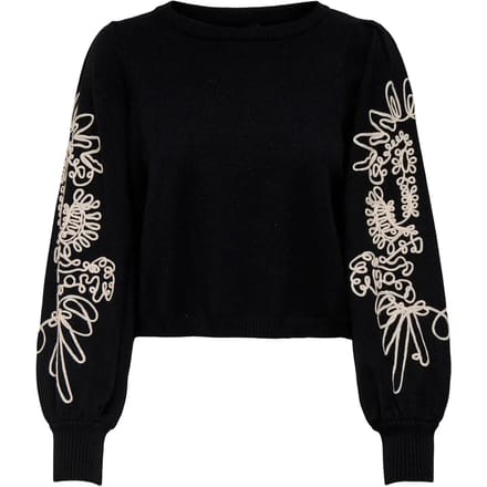 ONLY - ONLMAGNOLIA LS DETAIL PULLOVER KNT NOOS - Meisjes - Lange mouwen shirts