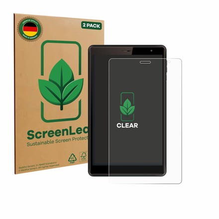 2 Stuks Screenprotector voor Logicom Tab 80 8" - Hoogwaardige Beschermfolie transparant