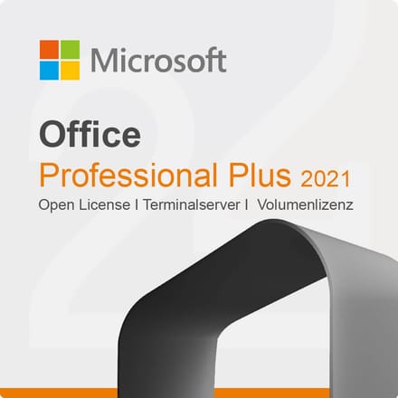 Microsoft Office 2021 Professional Plus Open License, Terminal server, volumelicentie