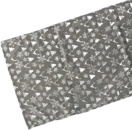 Unique Living | Tafelloper Bernt 45x150cm dark grey