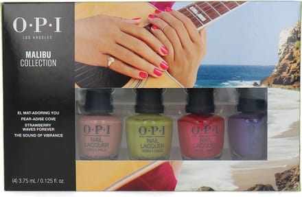 O.P.I Malibu Collection Mini Nagellak - 4 x 3,75 ml