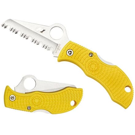 Spyderco Zakmes ManBug Lightweight Salt Yellow H-1 PE