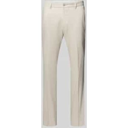 pantalon regular fit van linnenmix