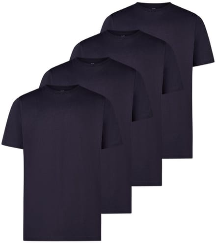 LERROS Heren t-shirt 4 pack Basic