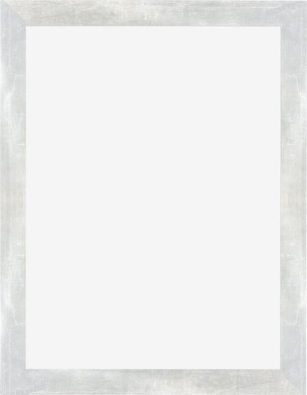 Fotolijst 60x80 cm - MDF - Zilver Glanzend Vintage - Marseille