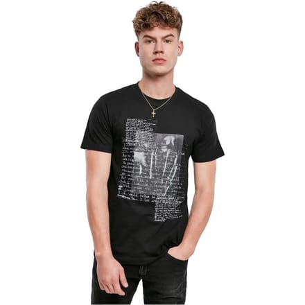 Mister Tee Tupac - Tupac Lyrics Heren Tshirt - 3XL - Zwart