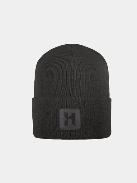 Hatland Dogan Wollen Muts - Heren Mutsen - Black