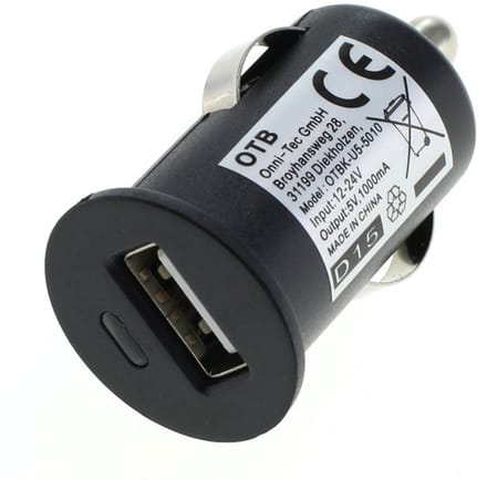 Autolader met 1 poort - compact - 1A / zwart