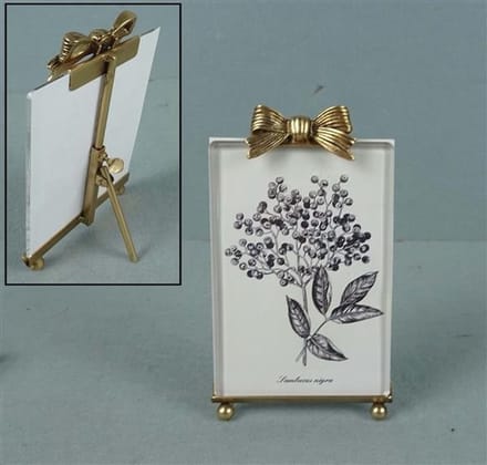 Fotolijstje Strik ant. goud 10x3,8x18,50m