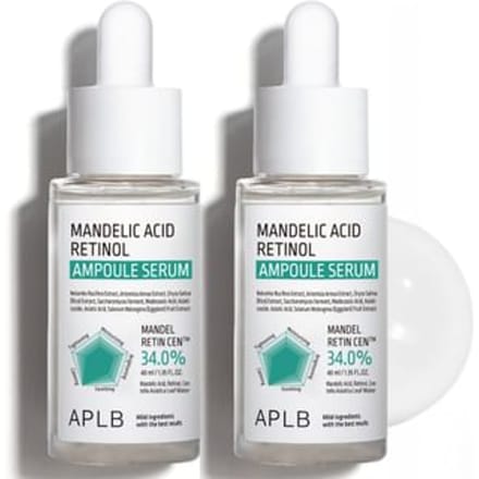 APLB - Mandelic Acid Retinol Ampoule Serum Set 40ml x 2 pcs