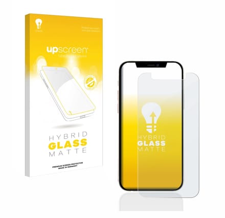 upscreen - Screenprotector voor Apple iPhone 12 mini - Folie Beschermfolie Beschermglas matte