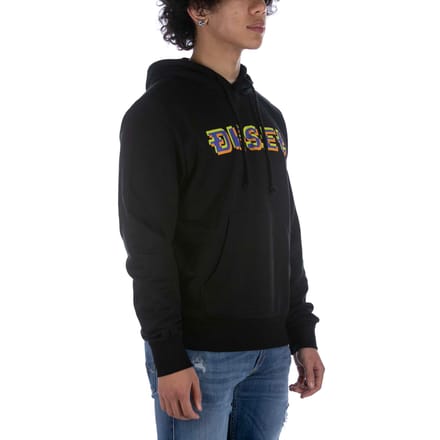 Diesel Sweatshirt S-Ginn Capuchon K27 Zwart