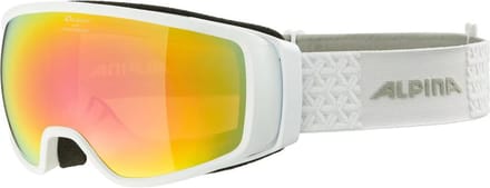 Alpina Double Jack Planet Q-LITE Skibril - Wit | Categorie 2