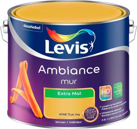 Levis - Ambiance Mur Extra Mat - True Joy - 2,5 L