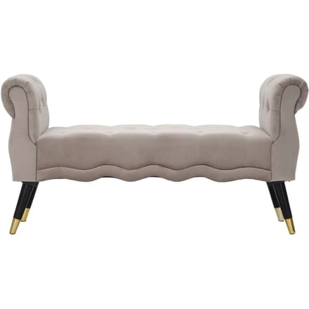 Bankje Paris Grigia/gold 120×40×60 cm