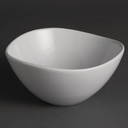 Olympia Whiteware golvende kommen 15cm (12 stuks)