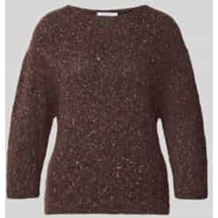 regular fit trui in brei-look