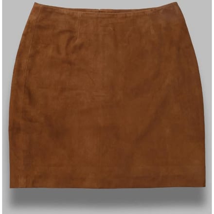 suede minirok
