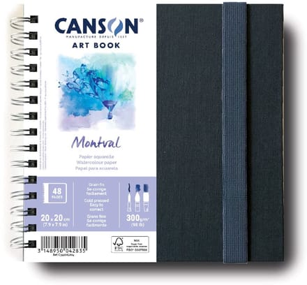 CANSON Schetsboek ART BOOK Montval, 200 x 200 mm