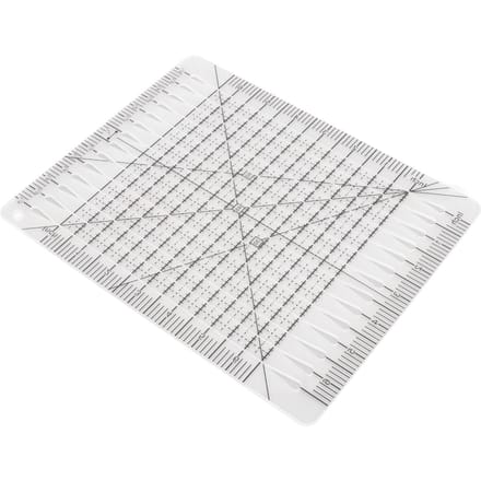 Quiltliniaal Transparant Acryl Nauwkeurige Schaal Zwarte Rasterlijn Multifunctionele Snijliniaal voor white
