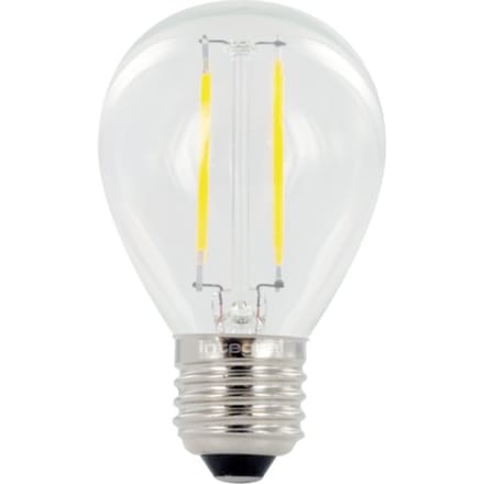 Integral LED lamp filament kogel E27 1.8W 250lm 2700K