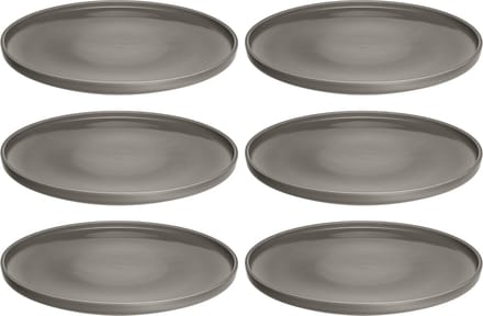 Leonardo Roma bord 27cm taupe - set/6