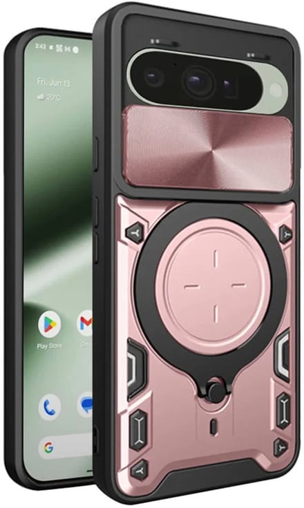 Hoesje geschikt voor Google Pixel 10 / 10 Pro - Techsuit CamGuard Pro Back Cover - Roségoud