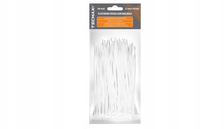 Amtra kabelbinders Wit 2,5x160mm - 100 stuks