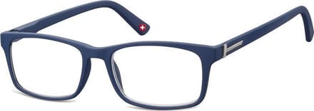 Montana Leesbril Mr73b Unisex Rechthoekig Blauw Sterkte +1.00