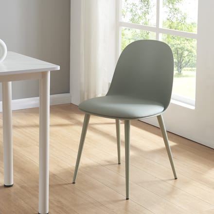 Eetkamerstoel set van 2 Kangasala 81x45x52 cm grijsgroen