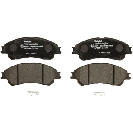 Remblokset DELPHI LP2664, voor