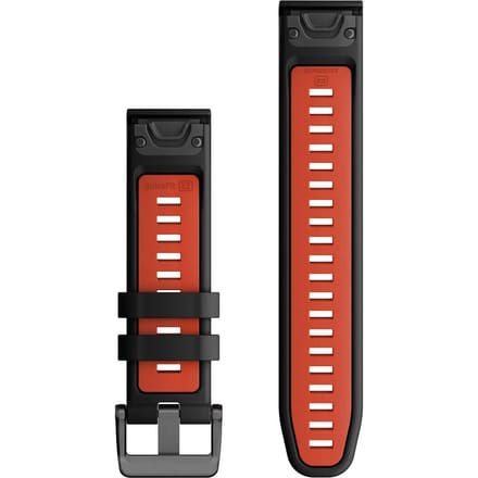 Garmin Quickfit® 22 Mm Siliconen Bandje Zwart,Grijs