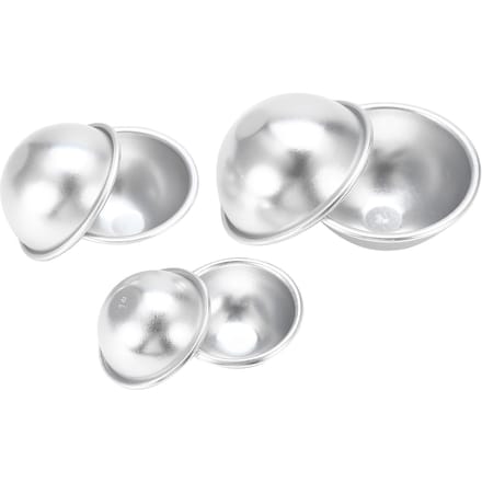 Handgemaakte Aluminiumlegering Badbommen Vormen Bruisend Knutselen DIY Cakevorm Gereedschap white