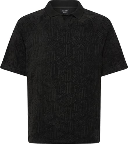 Lyle & Scott Emblem Towelling Polo Shirt