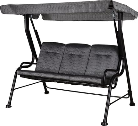 Outsunny hollywoodschommel - verstelbaar - 200x120x170 cm - grijs