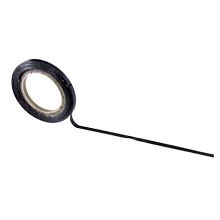 Matrix tape, indelingstape (effen kleur) - Zwart