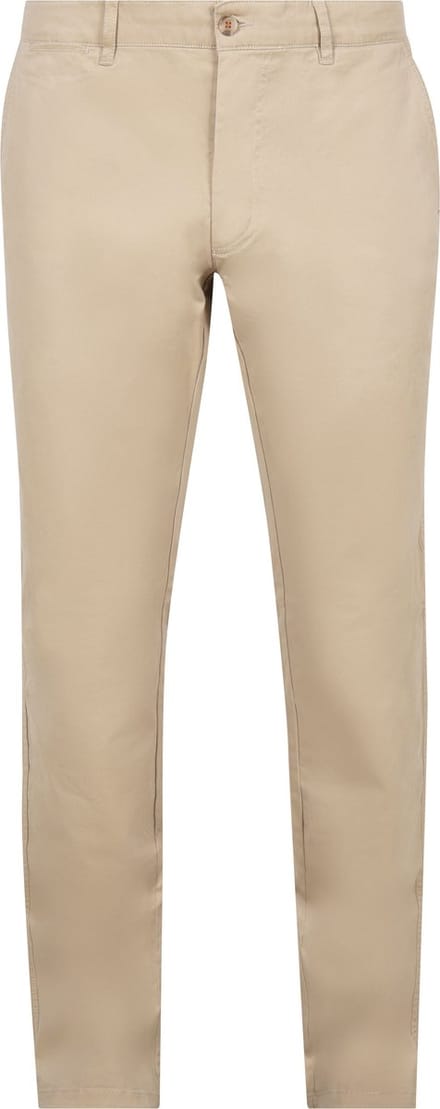 Suitable Chino broek Peano Twill Beige - Maat 48 - Heren - Mannen broeken