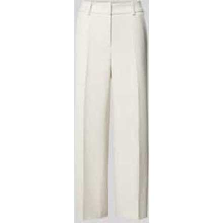Straight leg stoffen broek met verkort model, model 'CALIFORNIA'