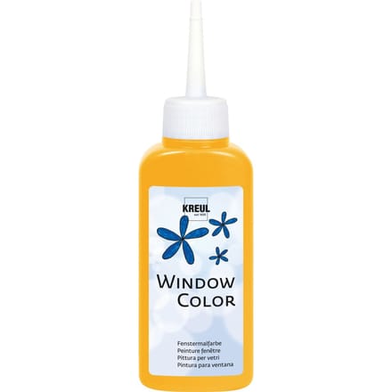 Kreul Window Color, 80 ml - Goudgeel