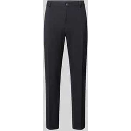 slim fit pantalon met viscose model 'PETER'